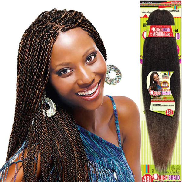 Photo of Eve Quick Braid Pre-stretched Braid Hair 48" @ Roots Beauty Supply