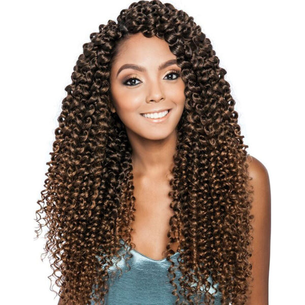 Photo of Afri Naptural Bouncy Spring Pre-stretched Braid Crochet 18" @ Roots Beauty Supply
