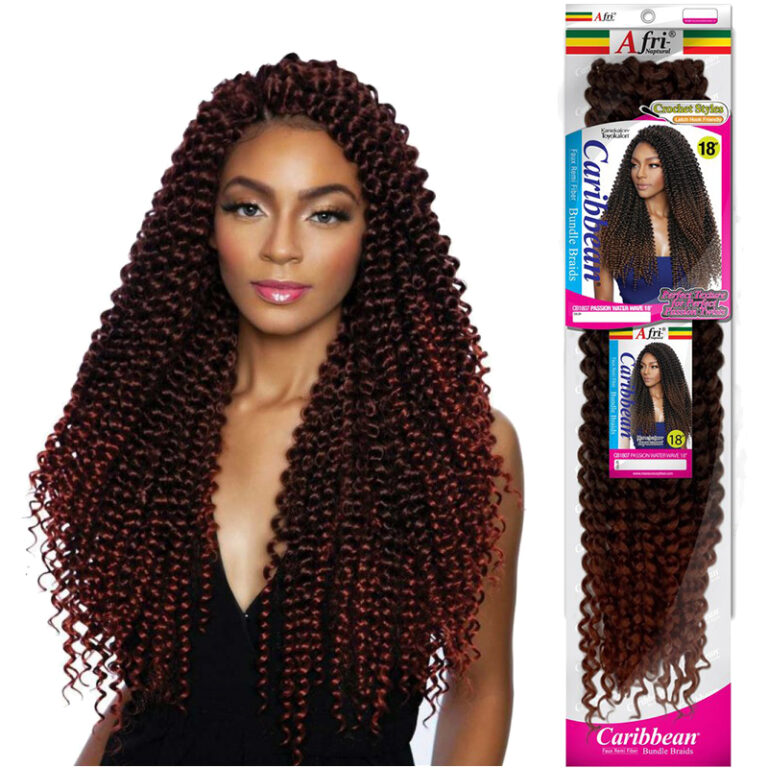 Mane Concept Afri-Napturalâ„¢ Crochet Braid Caribbean Water Wave 18