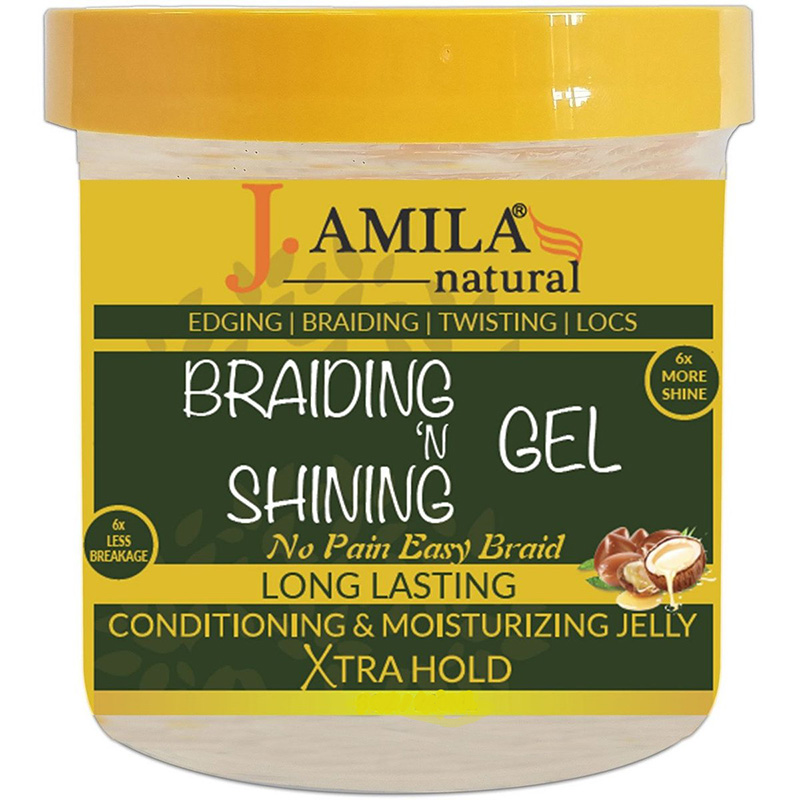 J. Amila Natural: Braiding 'N Shining Gel – Roots Hair & Beauty