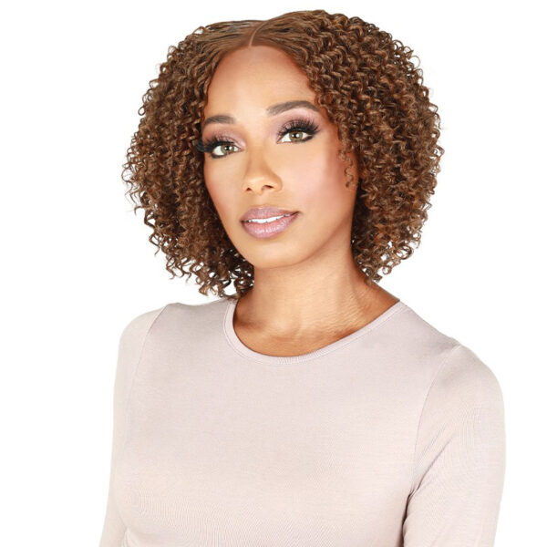 picture of HD Lace Front 4" Hand-Tied Part Free Shiftable Part Natural Baby Hair Anti-Bacterial Sanitized Wig at roots beauty supply
