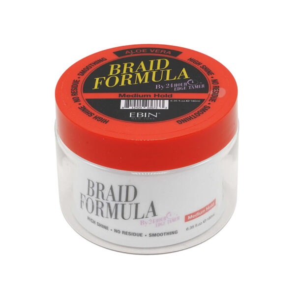 picture of ebin brand braid formula hair gel for braiding medium hold at roots beauty supply