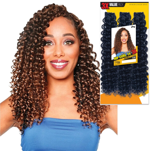 picture of crochet hair curly hair synthetic 14 inch at roots beauty supply